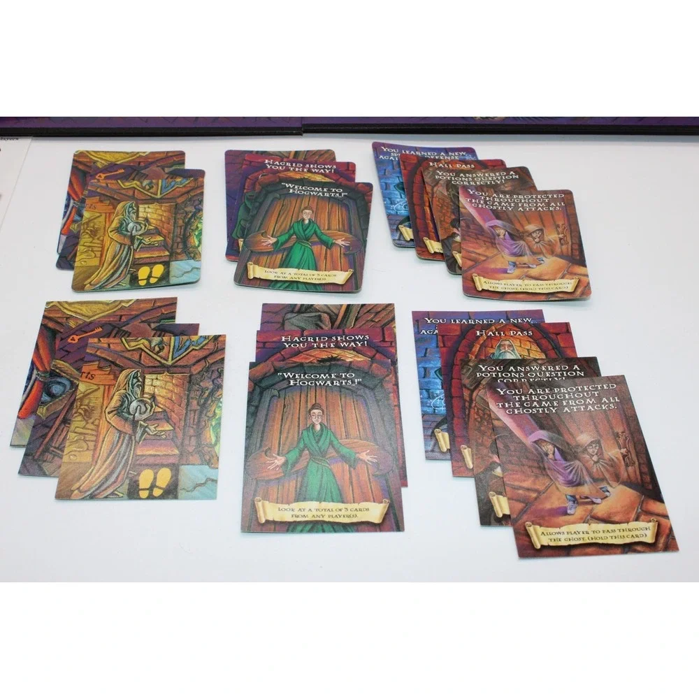 VTG Harry Potter Mystery at Hogwarts Game Mattel, 2000 w/ EXTRAS!